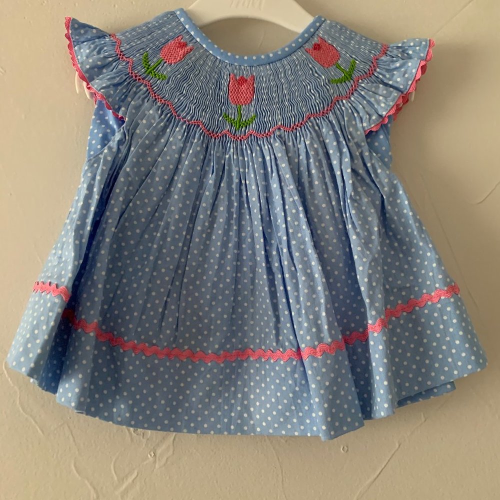 NEW TULIP DRESS BLOOMER CECIL + LOU Easter Spring